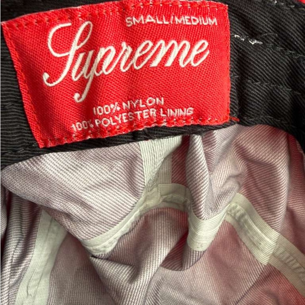 Supreme Red and Black Bucket Hat - Picture 4 of 4